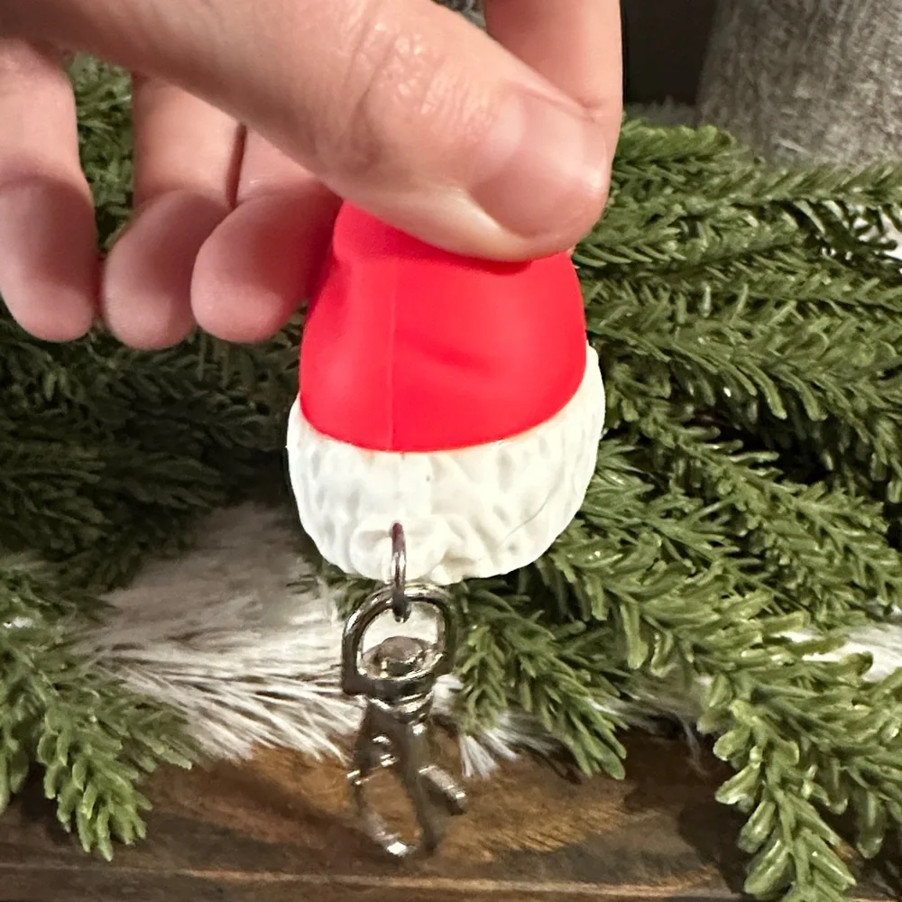 Bath & Body Works Red and White Santa Hat PocketBac Holder